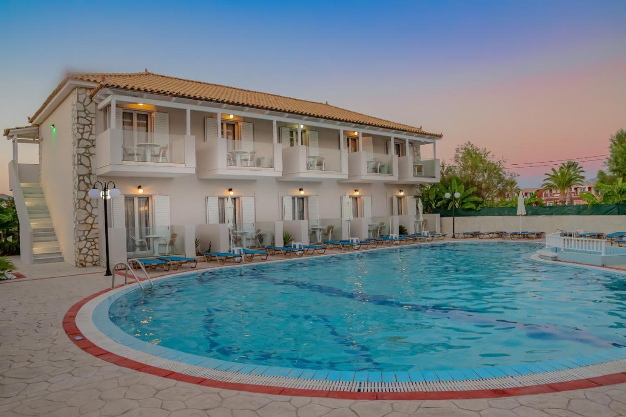 Aphrodite Apartments Laganász Kültér fotó